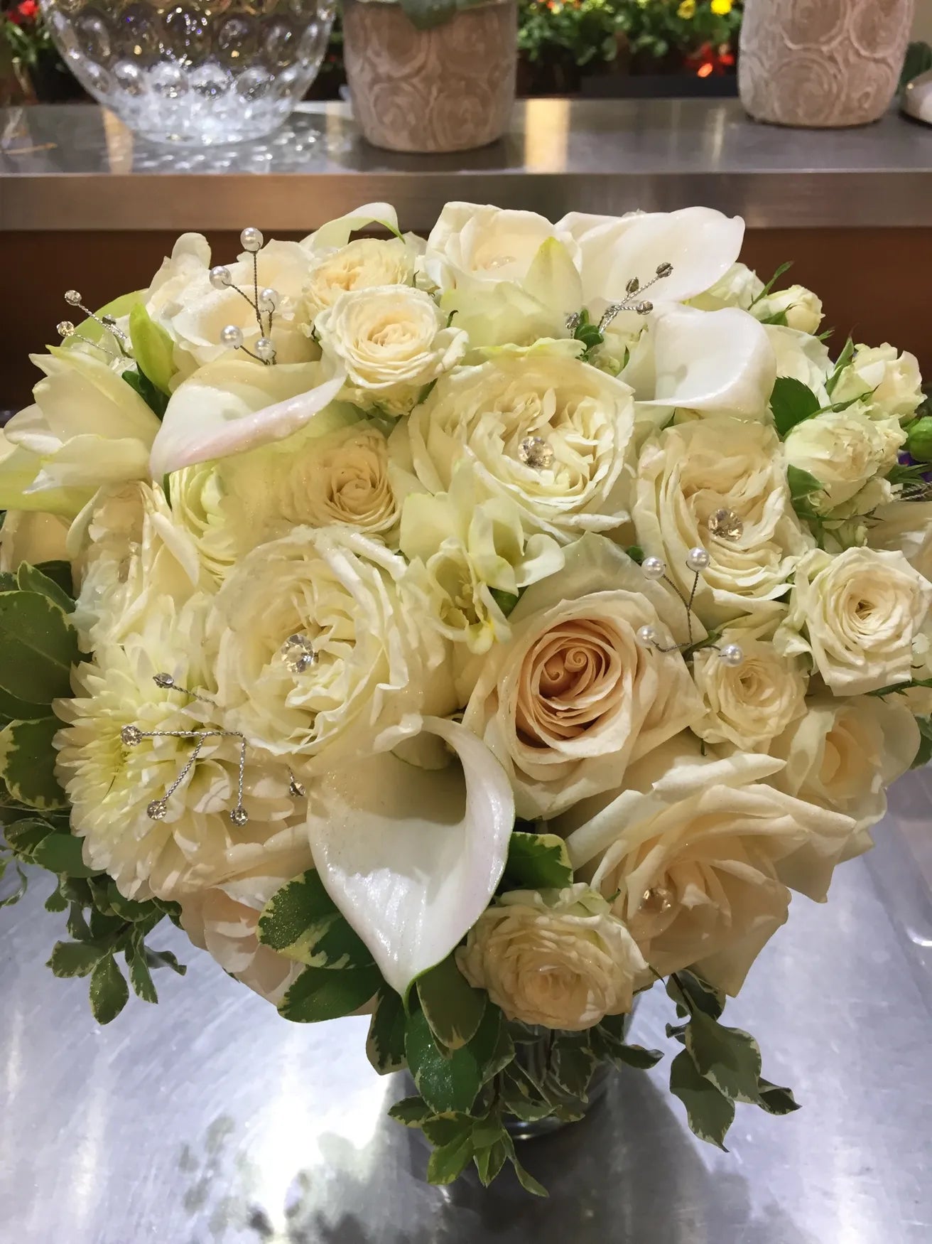 Flowers by Rey — wedding bouquet, photograph 004