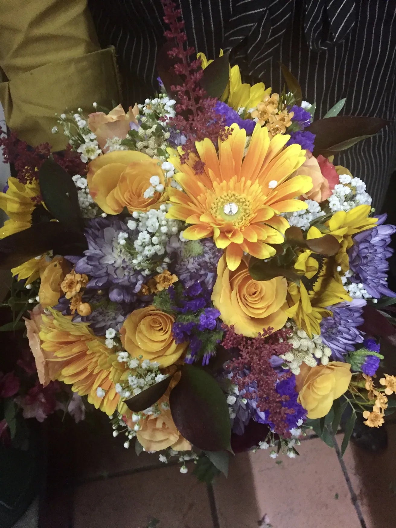 Flowers by Rey — wedding bouquet, photograph 008