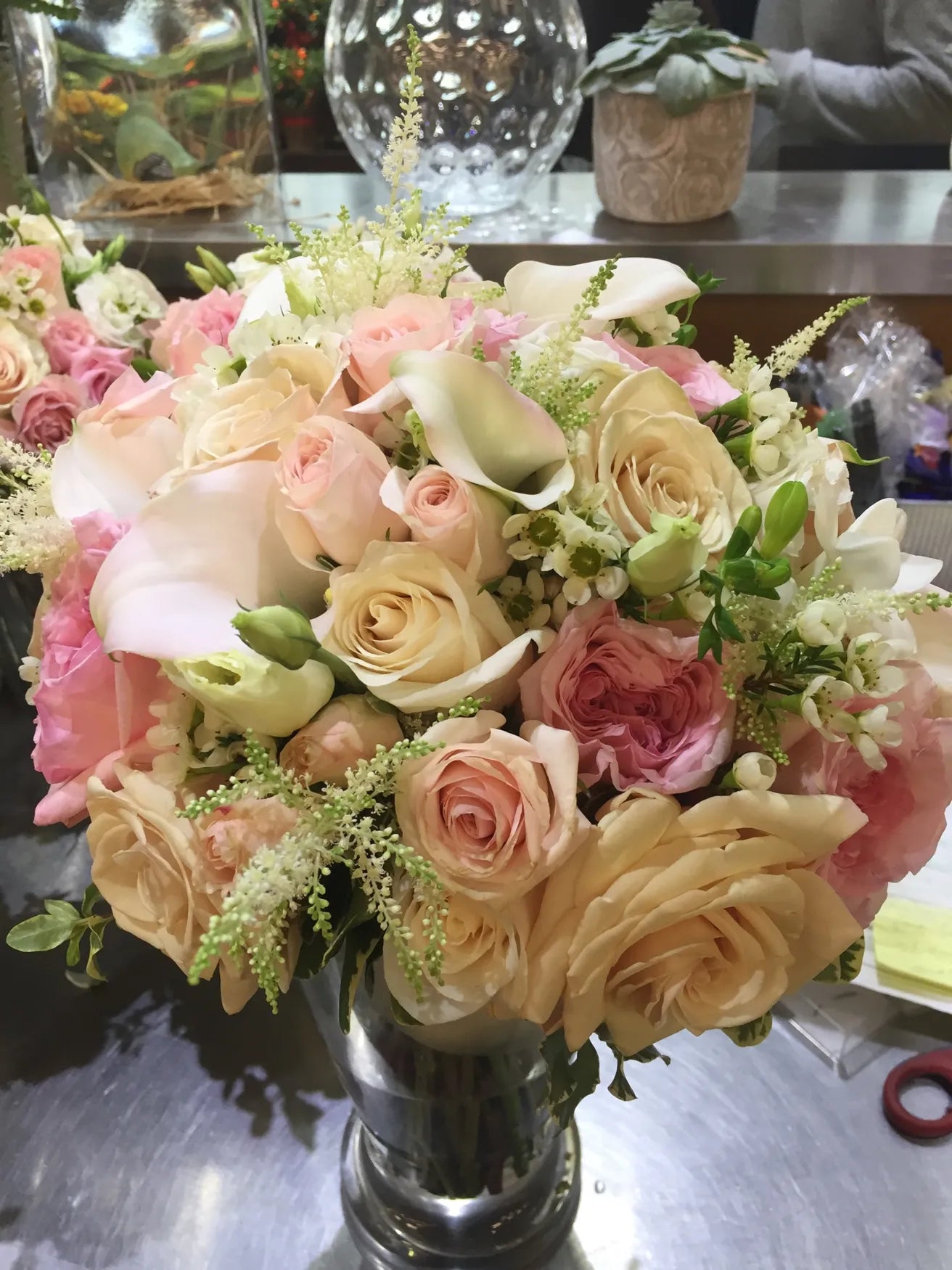 Flowers by Rey — wedding bouquet, photograph 034