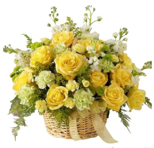 Rose Garden Basket