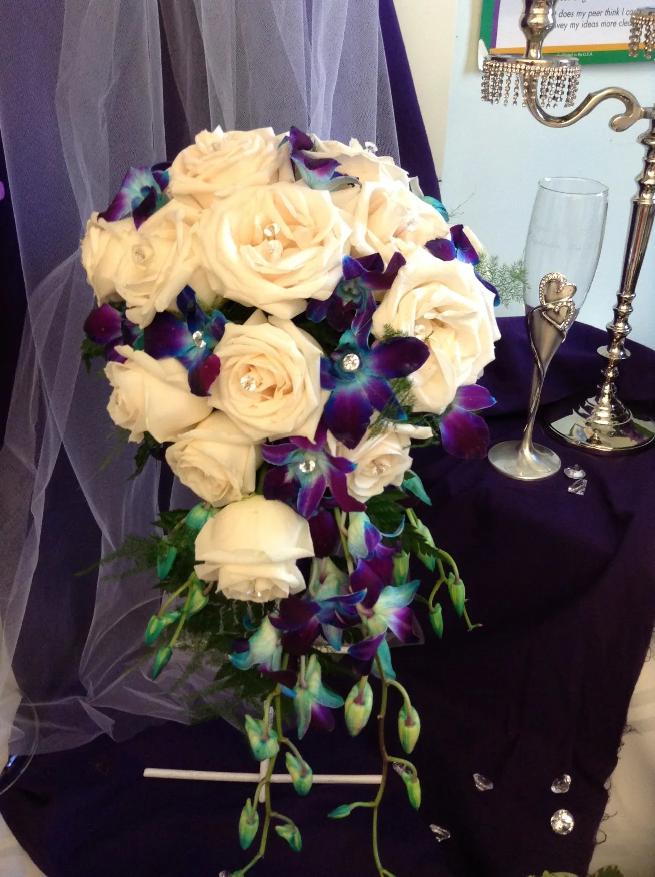 Flowers by Rey — wedding bouquet, photograph 039