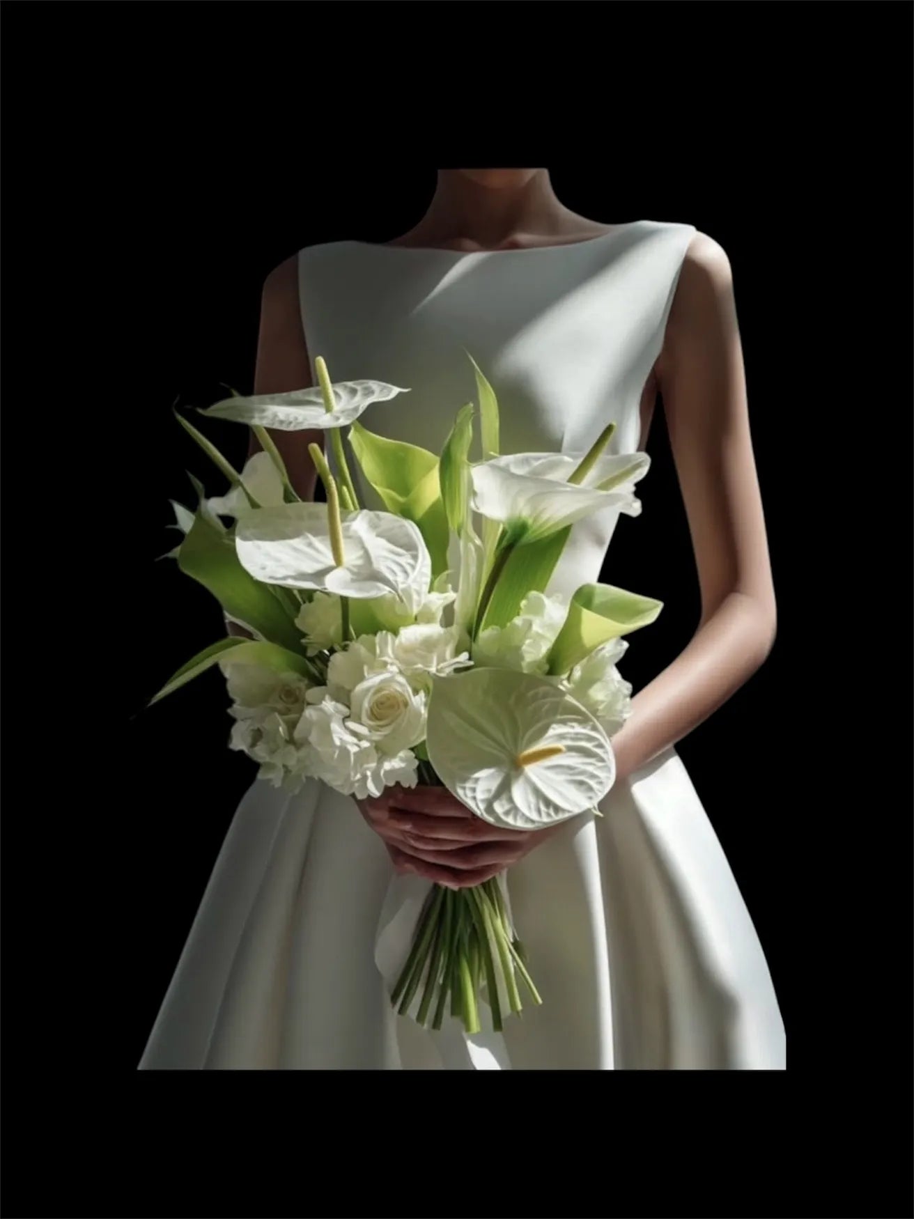 Flowers by Rey — wedding floral moment, photograph 094